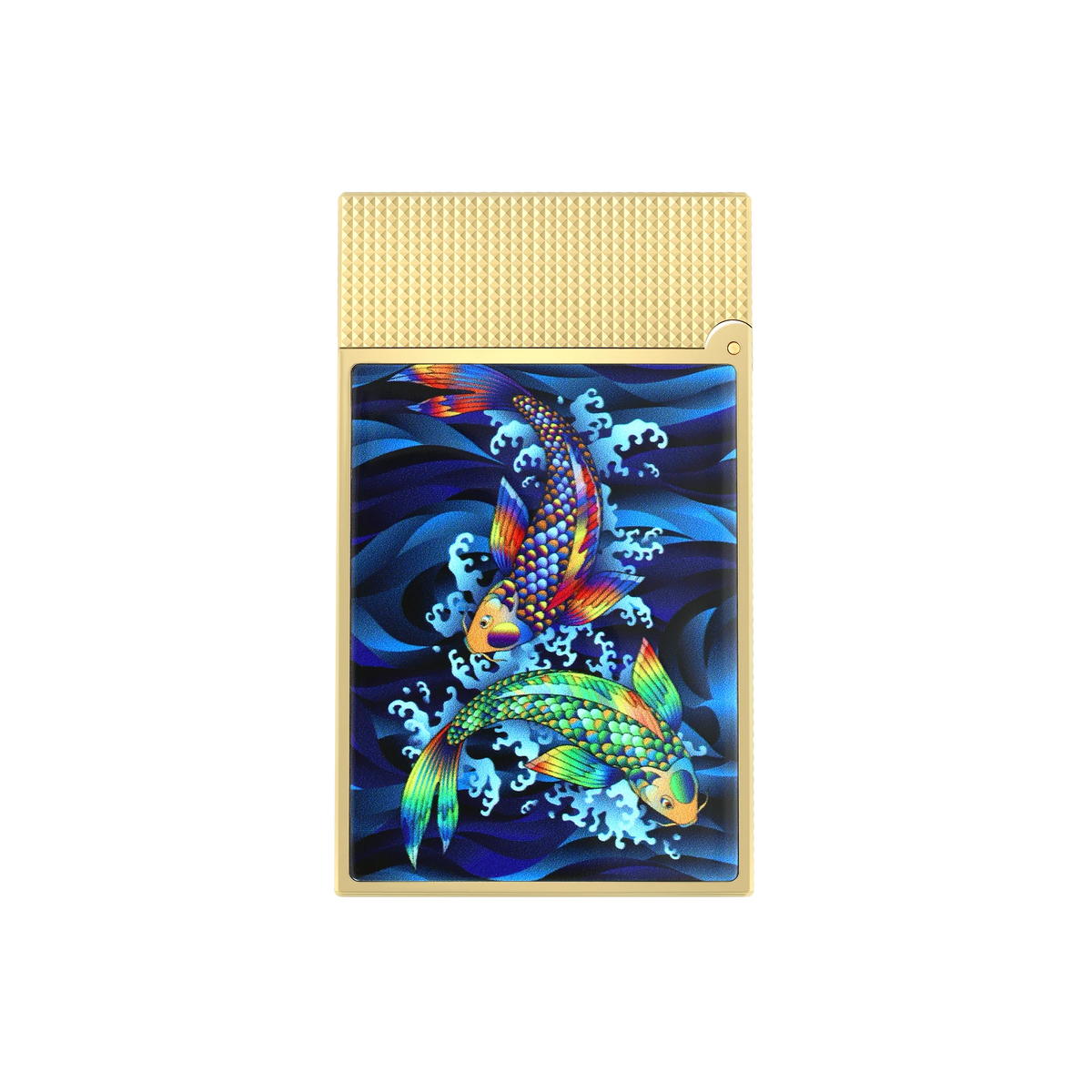 S.T. Dupont Ligne 2 Lighter Koi Fish Gold – No6Cavendish